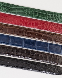Glazed Alligator Belts