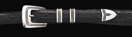 B51 1&quot; 4 pc polished buckle