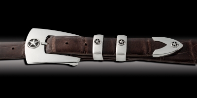  Pagosa 1&quot; w silver star B78SS