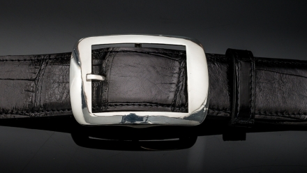  Austin 1 1/2&quot; Sterling Silver Rectangle Code: B106  